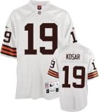 Bernie Kosar Cleveland Browns White NFL Premier 1987 Throwback Jersey - Medium