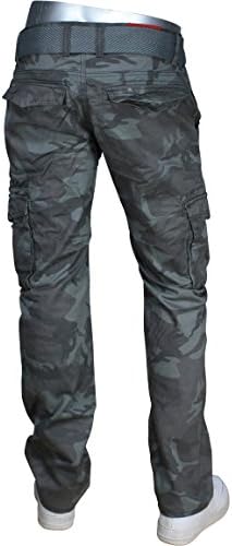 Jordan Craig Slim Fit Camo Cargo Pants Cement Grey. Size: 34 x 34