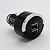 Gekiten iPad iPad2 Dual USB Car Charger 3.1A 【アップル アイパッド 用 カー シガレット パワードライブ USB チャージャー】ブラック 黒 0001-GE-IP016-BK
