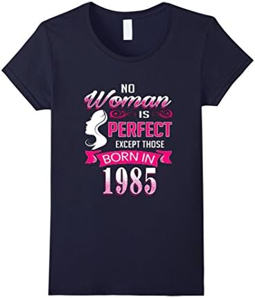 Women's Born in 1985 -31st Birthday Gifts For Her -Thanksgiving 2016 Large Navy