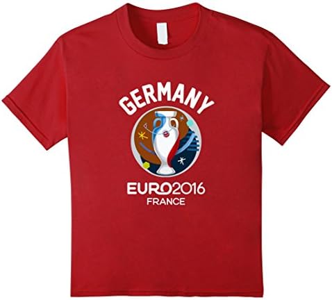 Kids EURO 2016 Germany t-shirt 8 Cranberry
