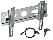 Pyle Super Wall Mount & Cable Package for Home/Office/Schools/Public -- PSXPT006 Tilt Wall Mount for 14" to 37" Displays + PHDMRT6 6Ft. Horizontal Swivel High Definition HDMI Cable With Heavy-Duty Fiber Shielding.