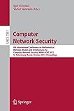 Computer network security : 6th International Conference on Mathematical Methods, Models and Architectures for Computer Network Security, MMM-ACNS 2012, St. Petersburg, Russia, October 17-19, 2012. Pr