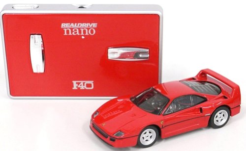 Cover image : 1/58 REALDRIVE nano 1/58スケールシリーズ I/R フェラーリ F40