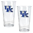 Kentucky Wildcats NCAA 2pc Pint Ale Glass Set by Great American Products