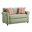 Canyon Oversize Twill Sleeper Chair - Green