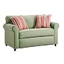 Canyon Oversize Twill Sleeper Chair - Green