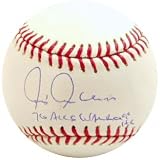 Chris Chambliss Autographed Baseball with 76 ALCS Walk Off HR Inscription