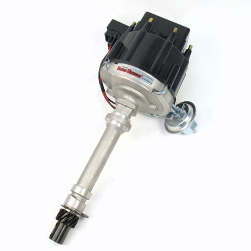 PerTronix D1000 Flame-Thrower Black Cap Distributor HEI for Chevrolet Small Block/Big Block