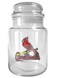 MLB St. Louis Cardinals 31-Ounce Glass Candy Jar - Primary Logo