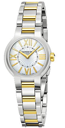 Raymond Weil Women's 5927-STP-00907 Noemia Two tone Roman Numerals Dial Watch