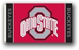 Ohio State Buckeyes 3 Ft. x 5 Ft. flag w/grommetts - NCAA