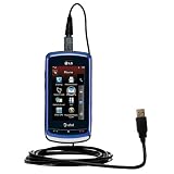 Classic Straight USB Cable for the LG Xenon GR500 with Power Hot Sync and Charge capabilities - uses Gomadic TipExchange Technology