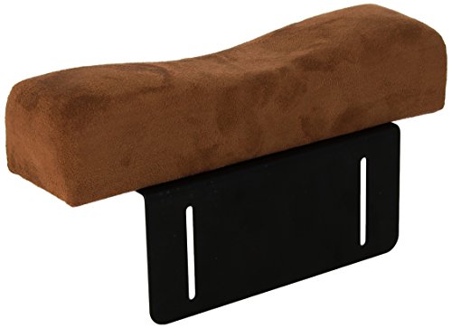 Roadpro rpar-233 tan suede armrest with memory foam