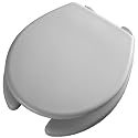 Mayfair 3L2050 Medic-Aid Open Front Toilet Seat, Adds 3-Inches Above the Rim, Round, White
