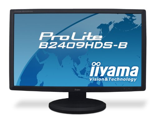 Iiyama PL B2409HDS B1 60,9 cm (24 Zoll) Widescreen TFT Monitor HDMI, DVI D, VGA (Kontrastverhältnis 20000:1, Reaktionszeit 2ms) schwarz Iiyama PL B2409HDS B1 60,9 cm (24 Zoll) Widescreen TFT Monitor HDMI, DVI D, VGA (Kontrastverhältnis 20000:1, Reaktionszeit 2ms) schwarz Monitor