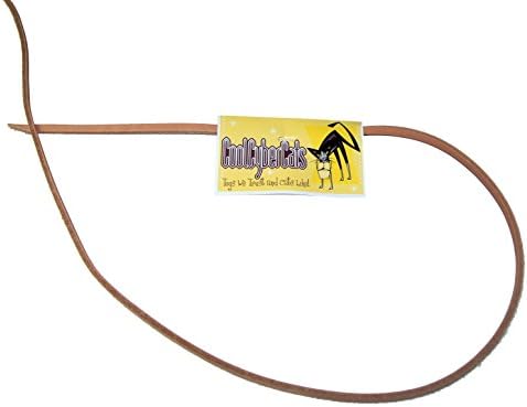 Kitty Leather Fling String (medium) - Interactive Cat and Kitten Toy - USA Made, USA Leather