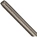 Fully Threaded Rod, Titanium, Uncoated (Bright) Finish, Inch, Right Hand