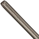 Grade 2 Titanium Threaded Rod, ASTM B-348, 5/16-18, 12 Overall Length (Pack of 1)
