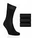 3 Pairs of Collezione Pure Cotton Tonal Diamond Socks