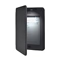 Cuero Funda de Piel CON LUZ Port�til Interior Para Amazon Kindle Touch, Color Negro