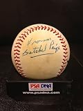 Autographed Satchel Paige Baseball - Rare Coa Hof - PSA/DNA Certified - Autographed Baseballs