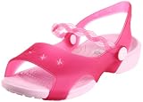Crocs Emelina Backstrap Sandal (Toddler/Little Kid),Hot Pink/Bubblegum,7 M US Toddler