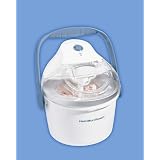 Hamilton Beach 68220 1.5-Quart Capacity Ice Cream Maker, White by Hamilton Beach