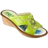 Fly Flot Chillie - Green Size 7 UK