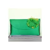 PAULA SOLER Clutch bag 100025110 green