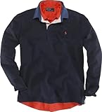 (ポロラルフローレン) POLO RALPH LAUREN ラガーシャツ メンズ ネイビー XXL 並行輸入品 RUGBY SHIRTS