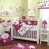 Raspberry Swirl 6 Piece Baby Crib Bedding Set by... by Lambs & Ivy