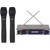 VocoPro VHF-3005 Dual Channel VHF Wireless Microphone System