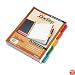 Cardinal 60538 Quickstep Bulk Index System, Multicolor Tabs 1-5, 24 Sets/Box