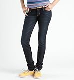 Bullhead Black Womens Hermosa Super Skinny Rinsed Indigo 2 Jeans - Rinsed Indigo X 5 Short