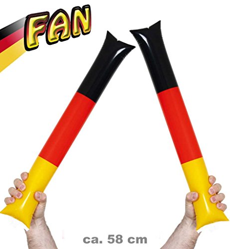 Fan Deutschland, Air Sticks, ” Fan” Deutschland, Germany, EM, WM, Fanartikel