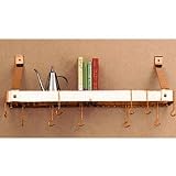Old Dutch Cookware Rack with Grid, Satin Copper