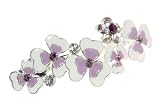 Purple Flower Epi Hair Barrette