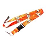 San Francisco Giants Orange Clip Lanyard Keychain Id Ticket Mlb TIE DYE