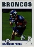 Brandon Miree Denver Broncos 2004 Topps Chrome #257 Rookie Football Card