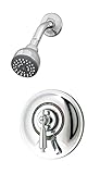 Symmons S-7601-X-RP Allura Shower System, Chrome with Integral Stops [並行輸入品]
