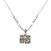 Antique Silver Metal Inspirational Locket Pendant Necklace