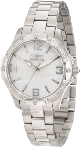Invicta Women's 11720 Wildflower Diamond Mother-Of-Pearl Stainless Steel Watch