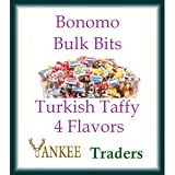 Bonomo Turkish Taffy ~ Bite Size ~ 4 Flavor Assorted ~ 6 Lbs