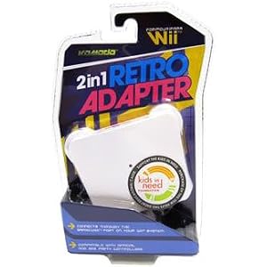Nintendo Wii 2 in 1 Retro Adapter