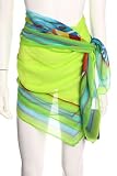 GOTTEX Women's Lagoon Silk Pareo Cover-up Wrap, One Size