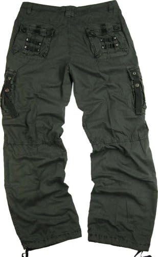 STONE TOUCH Men's Military-Style Cargo Pants.#12211