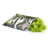 Itzy Ritzy Reusable Snack Bag, Urban Jungle Blue