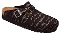 Scholl Adapta DAKOTA Kork Pantoffel, schwarz (black)