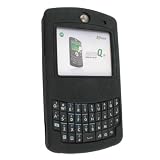 Silicone Skin Case for Motorola Q9h, Black